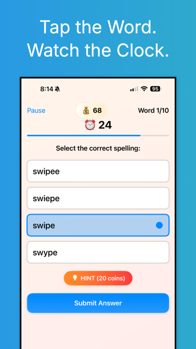 Spelling Rivals App Store screenshot 3